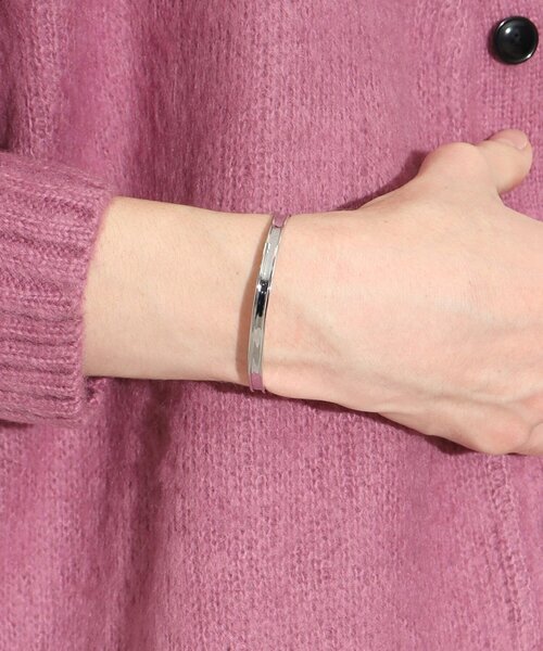 tk.TAKEO KIKUCHI（ティーケータケオキクチ）の「◆日本製アソートバングル（ブレスレット・メンズ・シルバー系/シルバー系1/シルバー・00）」の13枚目の写真