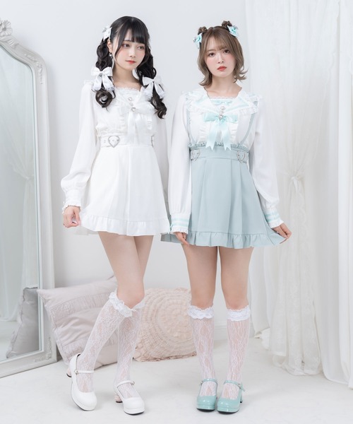 【PREMIUM】【最高級★LUXURY STYLE】セーラー襟リボンブラウス　アイボリー ピンク イエロー スカイ ブラック【ribbon-y25030401top】( mja )(250318) 楽天市場】【SALE】 推しリボンテーラードセーラー襟ブラウス