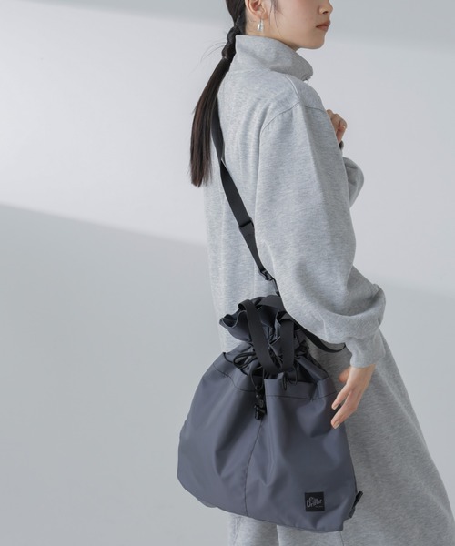 Drifter（ドリフター）の「Drifter/別注 NU KNAP SACK（バックパック/リュック・レディース・ブラック/ブラウン/グレー・FREE）」の9枚目の写真
