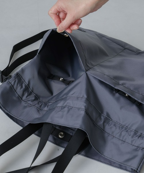 Drifter（ドリフター）の「Drifter/別注 NU KNAP SACK（バックパック/リュック・レディース・ブラック/ブラウン/グレー・FREE）」の10枚目の写真