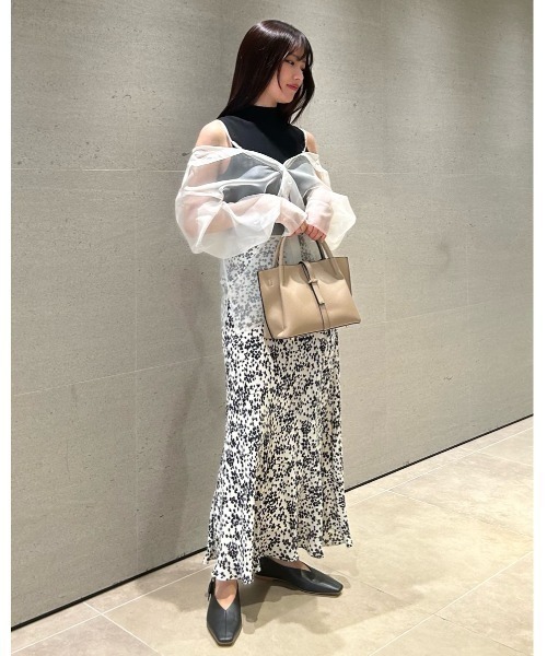 FRAY I.D（フレイアイディー）の「ベルトマルチトート（トートバッグ・レディース・ブルー/ベージュ/ホワイト・FREE）」の6枚目の写真