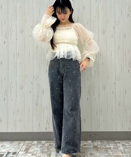 shiOri様8点❤️ZARA♡実物に期待！ 美品ほぼ未使用シャーリングTOPS B:MING by BEAMS（ビーミング by ビームス）【タイムセール