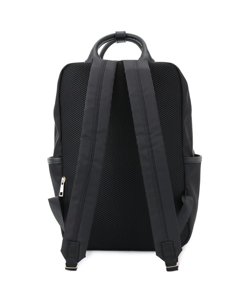 ROPE' PICNIC（ロペピクニック）の「【一部店舗限定】撥水加工リサイクルポリエステルコンビスクエアリュック 13L（バックパック/リュック・レディース・ブラック/ベージュ・FREE）」の7枚目の写真