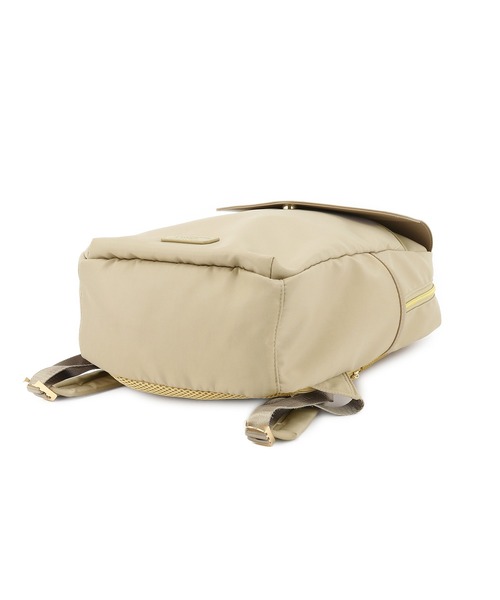 ROPE' PICNIC（ロペピクニック）の「【一部店舗限定】撥水加工リサイクルポリエステルコンビスクエアリュック 13L（バックパック/リュック・レディース・ブラック/ベージュ・FREE）」の14枚目の写真