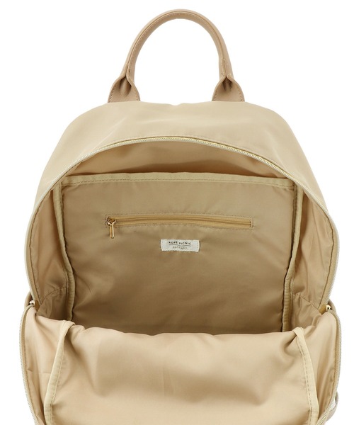 ROPE' PICNIC（ロペピクニック）の「【一部店舗限定】撥水加工リサイクルポリエステルコンビスクエアリュック 13L（バックパック/リュック・レディース・ブラック/ベージュ・FREE）」の17枚目の写真