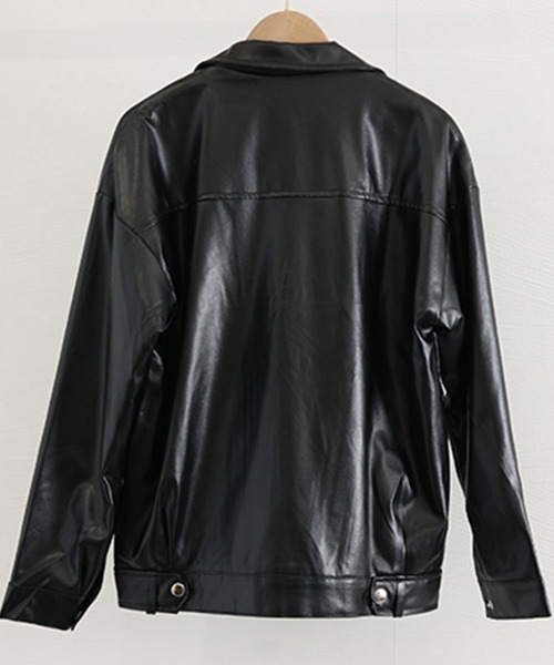 Miniministore（ミニミニストア）の「ライダーズジャケット ダブル レディース（ライダースジャケット・レディース・ブラック・L/M/XL）」の15枚目の写真