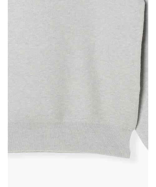 Te chichi(テチチ)の「アソート刺繍ロゴニット(ニット/セーター・レディース・グレー/ブラック/ネイビー/オフホワイト・F)」の10枚目の写真