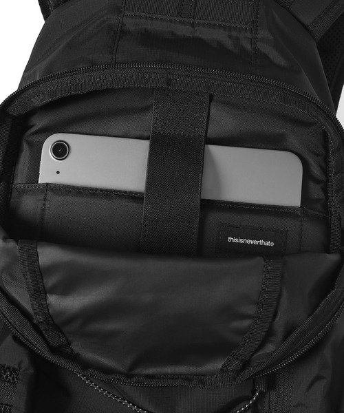 thisisneverthat（ディスイズネバーザット）の「Traveler FT 15 Backpack（バックパック/リュック・メンズ・クリーム/ブラック・FREE）」の6枚目の写真