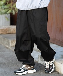 Ressaca（レサーカ）の「コットンストレッチツイル タックワイドストレート2Wayミリタリーカーゴイージーパンツ（カーゴパンツ・メンズ）」