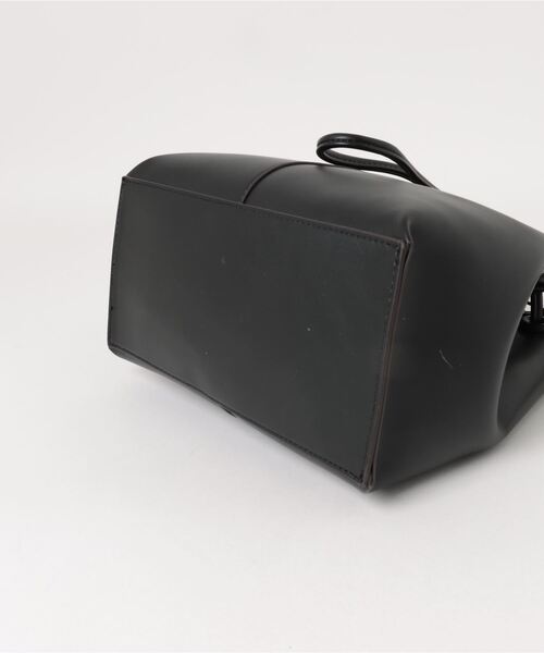 N.（N. Natural Beauty Basic）（エヌエヌナチュラルビューティーベーシック）の「◆バケット型ショルダーバッグ（ショルダーバッグ・レディース・ホワイト/ミント/ブラック・ﾌﾘ-）」の5枚目の写真