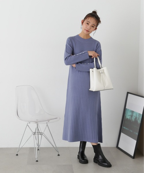 N.（N. Natural Beauty Basic）（エヌエヌナチュラルビューティーベーシック）の「◆バケット型ショルダーバッグ（ショルダーバッグ・レディース・ホワイト/ミント/ブラック・ﾌﾘ-）」の16枚目の写真