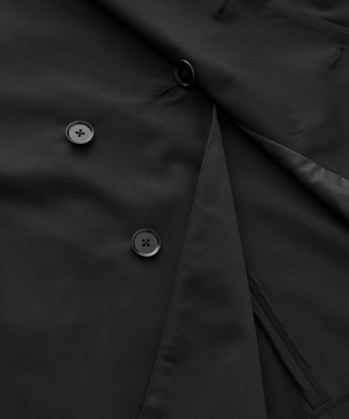 SERACE（セラス）の「【SERACE】Loose silhouette short sleeve double tailored jacket / ルーズシルエット半袖ダブルテーラードジャケット（テーラードジャケット・メンズ・ブラック/チャコールグレー/ライトグレー/グレー系/ブラック系・L/M/S）」の17枚目の写真