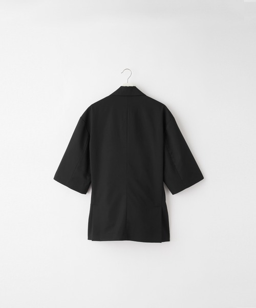SERACE ルーズシルエット半袖ダブルテーラードジャケット　新品・未開分　S SERACE（セラス）の「【SERACE】Loose silhouette short sleeve