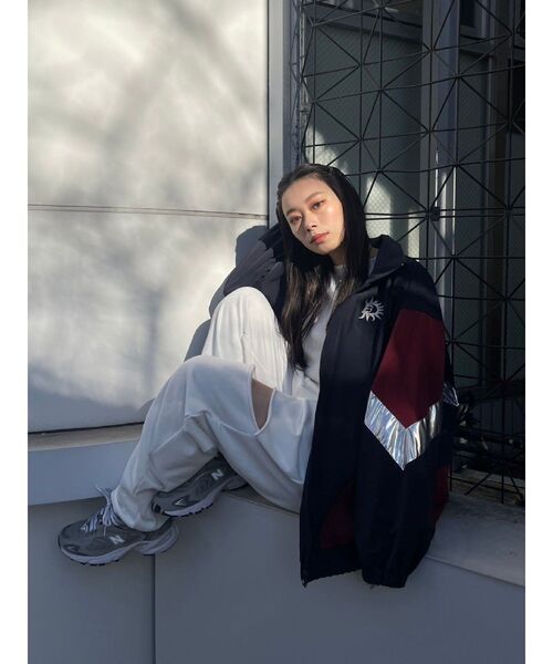 EVRIS（エヴリス）の「カットオフスウェットパンツ（スウェットパンツ・レディース・ブラック/グレー/ホワイト・FREE）」の7枚目の写真