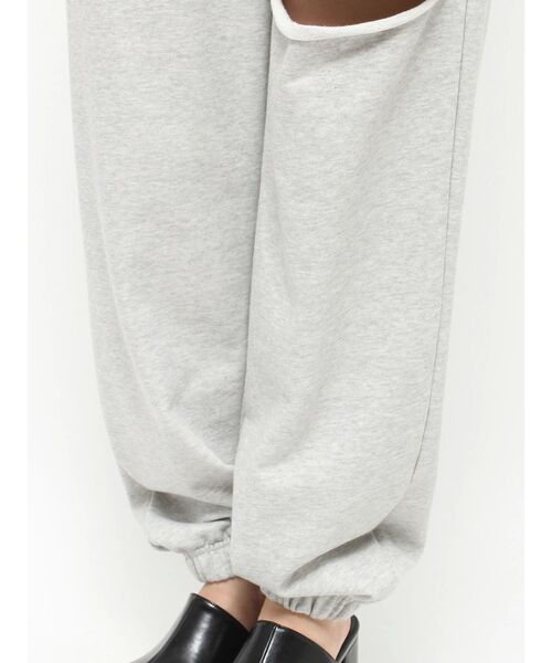 EVRIS（エヴリス）の「カットオフスウェットパンツ（スウェットパンツ・レディース・ブラック/グレー/ホワイト・FREE）」の18枚目の写真