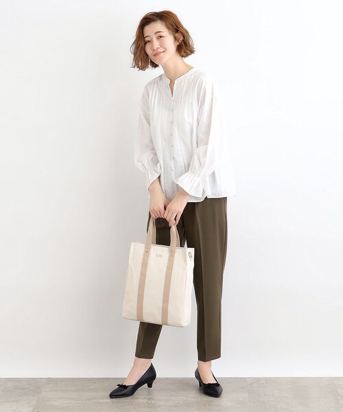 ☆23SS☆【GROVE】☆BLOCK LOAFE.R☆関税込☆ セール】【Lee別注】A4スクエア縦型2WAYトート（トートバッグ
