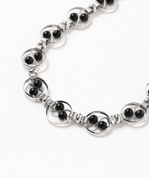 Ray BEAMS（レイビームス）の「Ray BEAMS / デッドストック インヤン チェーン ショート ネックレス（ネックレス・レディース・シルバー・ONE SIZE）」の2枚目の写真