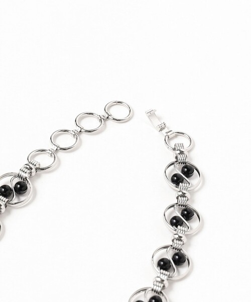 Ray BEAMS（レイビームス）の「Ray BEAMS / デッドストック インヤン チェーン ショート ネックレス（ネックレス・レディース・シルバー・ONE SIZE）」の3枚目の写真