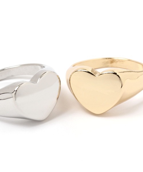 LAKOLE(ラコレ)の「ハートフラットリング / 107356(リング・レディース・その他1/その他2・FREE)」の4枚目の写真