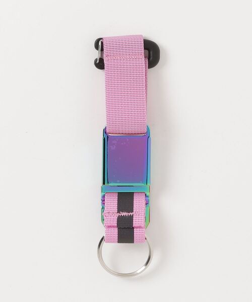 CHROME（クローム）の「CHROME/クローム キーホルダー MINI BUCKLE KEYCHAIN ミニ バックル キーチェーン AC249RBRF（キーホルダー・メンズ・レインボー・FREE）」の3枚目の写真