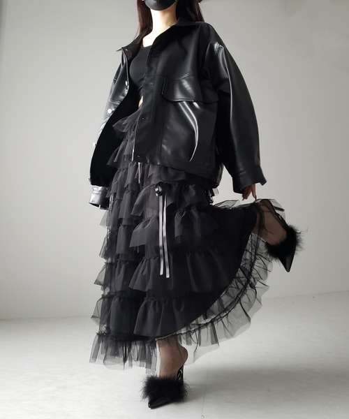 me+me select バレエコアチュールスカート