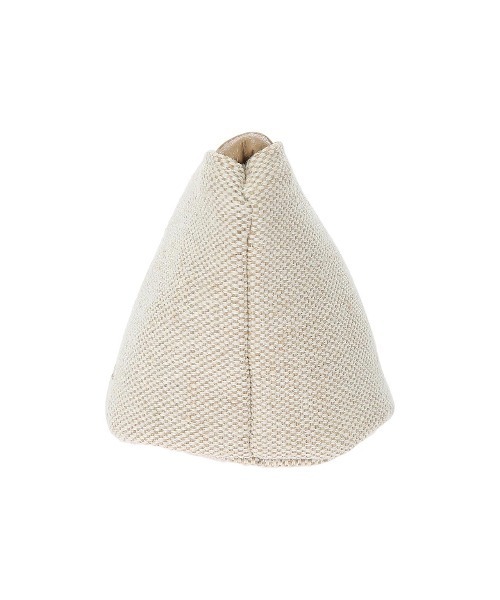 ALEXIA STAM（アリシアスタン）の「Boat Shape Small Pouch/ [S] 麻混ポーチ（ポーチ・レディース・ベージュ・FREE）」の7枚目の写真
