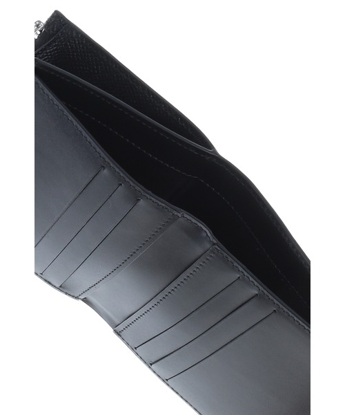 Maison Margiela（メゾンマルジェラ）の「WALLET FLIP FLAP SMALL（財布・メンズ・ブラック・UNI）」の2枚目の写真