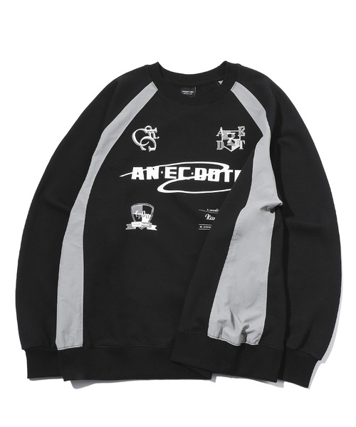 CPGN STUDIO（コンパーニョ）の「アネクドート ラグラン スウェットシャツ（スウェット・メンズ・ホワイト/ブラック・L/M）」の5枚目の写真