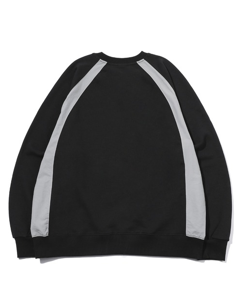 CPGN STUDIO（コンパーニョ）の「アネクドート ラグラン スウェットシャツ（スウェット・メンズ・ホワイト/ブラック・L/M）」の6枚目の写真