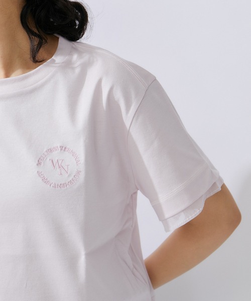 NERGY(ナージー)の「クロップドTシャツ(Tシャツ/カットソー・レディース・キナリ/スミクロ/ピンク・FREE)」の22枚目の写真