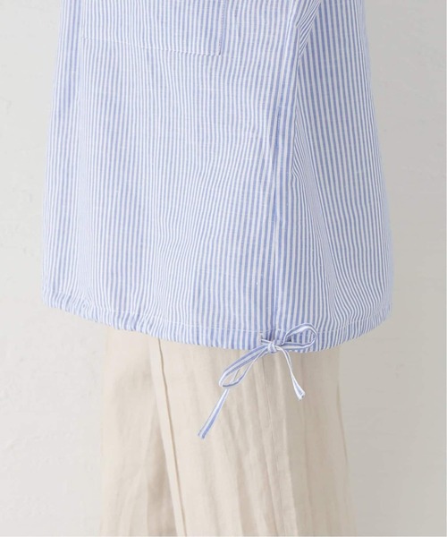 JOURNAL STANDARD(ジャーナルスタンダード)の「《追加》ハードマンズリネンコットンフレンチスリーブスキッパーシャツ(シャツ/ブラウス・レディース・ホワイト/ライトブルー/ネイビー・FREE)」の17枚目の写真