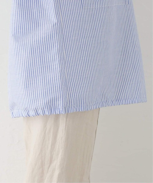 JOURNAL STANDARD(ジャーナルスタンダード)の「《追加》ハードマンズリネンコットンフレンチスリーブスキッパーシャツ(シャツ/ブラウス・レディース・ホワイト/ライトブルー/ネイビー・FREE)」の16枚目の写真
