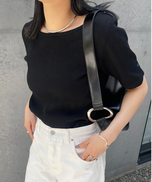 mystic（ミスティック）の「【5色展開】[mline]ちび半袖Tシャツ