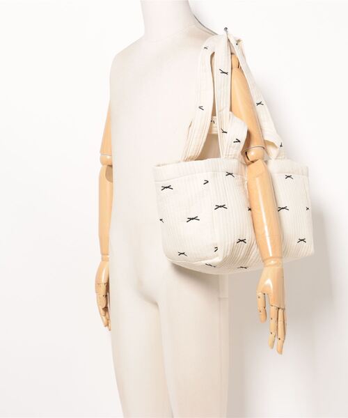 JUMELLE（ジュメロ）の「【ZOZOTOWN限定】nubi tote bag（トートバッグ・レディース・アイボリー・FREE）」の5枚目の写真