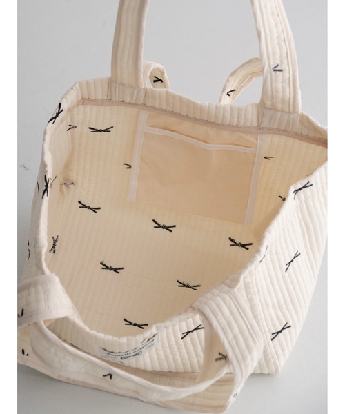 JUMELLE（ジュメロ）の「【ZOZOTOWN限定】nubi tote bag（トートバッグ・レディース・アイボリー・FREE）」の7枚目の写真