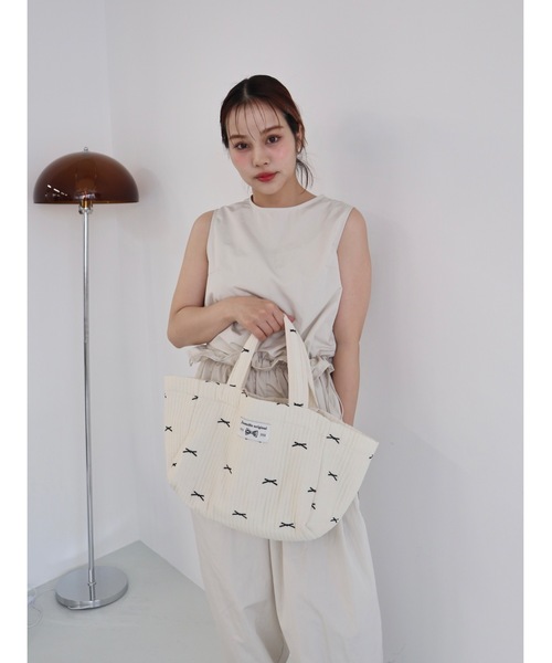 JUMELLE（ジュメロ）の「【ZOZOTOWN限定】nubi tote bag（トートバッグ・レディース・アイボリー・FREE）」の19枚目の写真