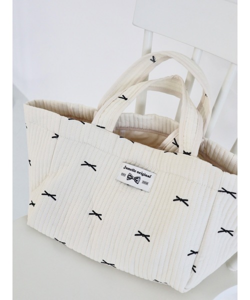 JUMELLE（ジュメロ）の「【ZOZOTOWN限定】nubi tote bag（トートバッグ・レディース・アイボリー・FREE）」の15枚目の写真