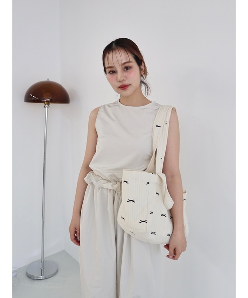 JUMELLE（ジュメロ）の「【ZOZOTOWN限定】nubi tote bag（トートバッグ・レディース・アイボリー・FREE）」の20枚目の写真