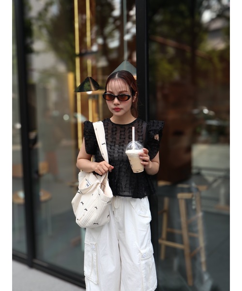 JUMELLE（ジュメロ）の「【ZOZOTOWN限定】nubi tote bag（トートバッグ・レディース・アイボリー・FREE）」の22枚目の写真