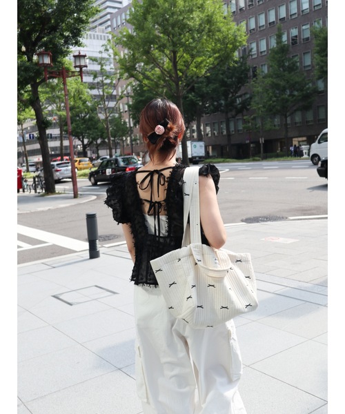 JUMELLE（ジュメロ）の「【ZOZOTOWN限定】nubi tote bag（トートバッグ・レディース・アイボリー・FREE）」の21枚目の写真