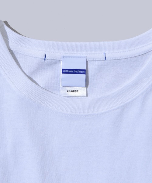 CALIFORNIA OUTFITTERS（カリフォルニア アウトフィッターズ）の「STD-4D23 ６.２オンス ビッグTシャツ（Tシャツ/カットソー・メンズ・ホワイト/ブラック/ベージュ/ブルー/グリーン/アーミー・M/L/XL）」の7枚目の写真