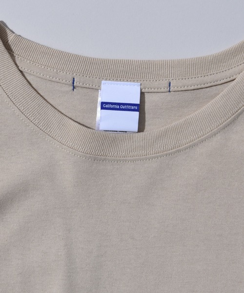 CALIFORNIA OUTFITTERS（カリフォルニア アウトフィッターズ）の「STD-4D23 ６.２オンス ビッグTシャツ（Tシャツ/カットソー・メンズ・ホワイト/ブラック/ベージュ/ブルー/グリーン/アーミー・M/L/XL）」の12枚目の写真