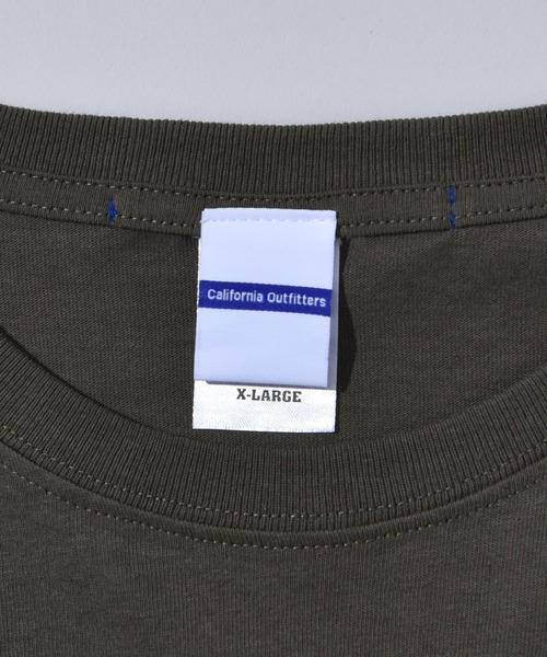 CALIFORNIA OUTFITTERS（カリフォルニア アウトフィッターズ）の「STD-4D23 ６.２オンス ビッグTシャツ（Tシャツ/カットソー・メンズ・ホワイト/ブラック/ベージュ/ブルー/グリーン/アーミー・M/L/XL）」の20枚目の写真