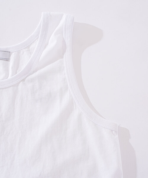 417 EDIFICE（フォーワンセブンエディフィス）の「レイヤード テンジク タンクトップ（タンクトップ・メンズ・ブラック/ブルー/ホワイト/ライトグレー・LARGE/MEDIUM/SMALL）」の16枚目の写真