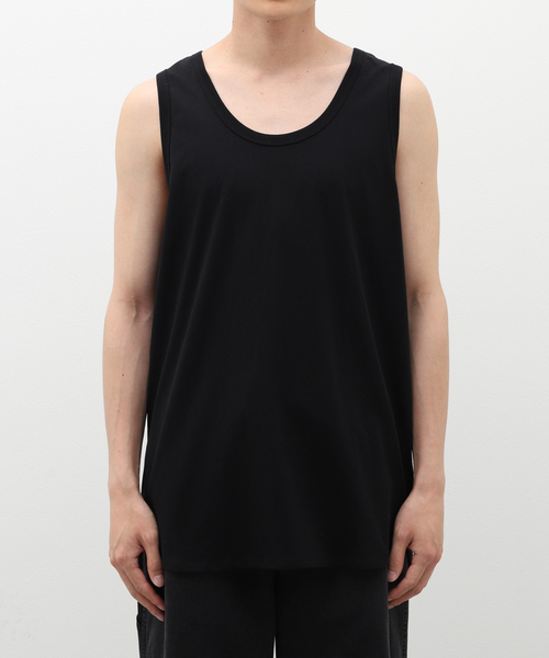 417 EDIFICE（フォーワンセブンエディフィス）の「レイヤード テンジク タンクトップ（タンクトップ・メンズ・ブラック/ブルー/ホワイト/ライトグレー・LARGE/MEDIUM/SMALL）」の12枚目の写真