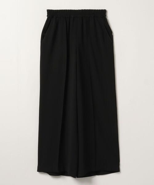 LANVIN en Bleu（ランバンオンブルー）の「ジョーゼットゴムワイドパンツ（その他パンツ・レディース・ブラック/ベージュ・38/36）」の13枚目の写真