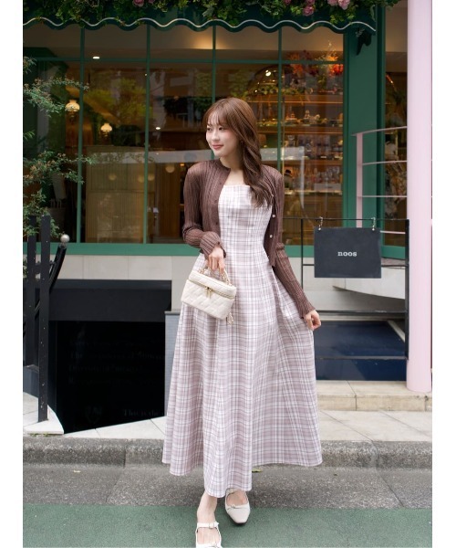 Random Ribbed Knit Cardigan（カーディガン/ボレロ）｜Her lip to