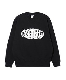 X-girl | TRIBAL SHAPED LOGO PATCH CREWNECK SWEAT TOP(スウェット)