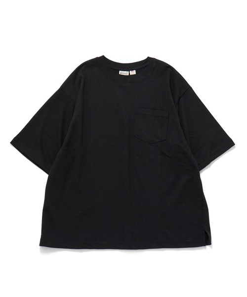  j.n.r.d（ジェー・エヌ・アール・ディー）の「COTTONドライタッチTシャツ（Tシャツ/カットソー・メンズ・ベージュ/サックスブルー/ホワイト/ブラック・L/LL/M）」の2枚目の写真