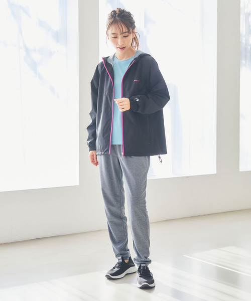HEAD（ヘッド）の「《UV対策・吸汗速乾》ストレッチメッシュジョガーパンツ【HEAD/ヘッド】（スポーツグッズ・レディース・ブラック/チャコールグレー/ネイビー/パープル・LL/M/L）」の16枚目の写真
